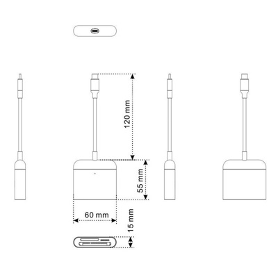 HyperDrive USB-C Pro Card Reader