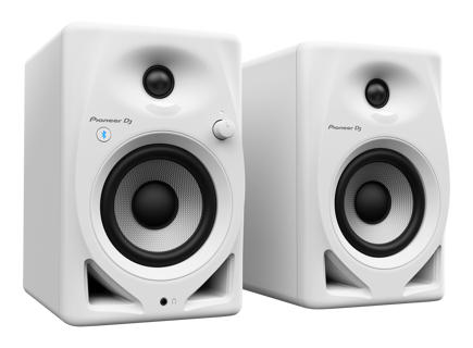 Altavoces de monitor Pioneer DJ de 4'' con Bluetooth (par) - Blanco