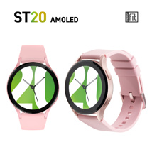Smartwatch EnergyFit ST20 AMOLED 1,3'' - Rosa