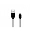 Cable Travel Data cable USB 2.0 to Type C for mobile phones and smartphone, Length 1,5 m Negro